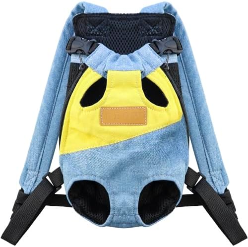 Pet Carrier Backpack, Adjustable Backpack Legs Out Easy-fit Chest Carrier