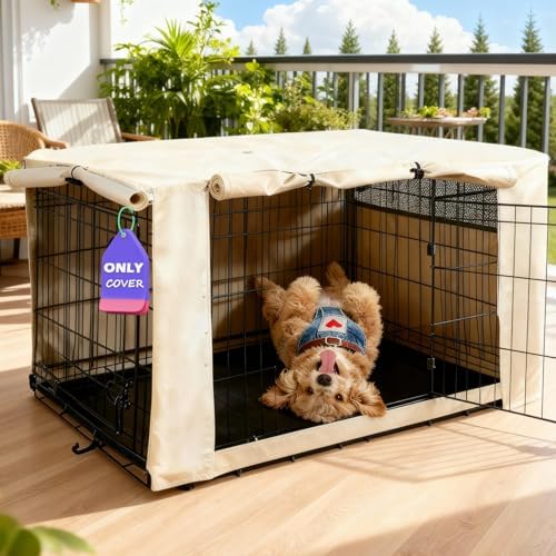HiCaptain 36-Inch Dog Crate Cover