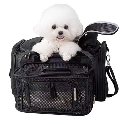 Mr. Peanut's Gold Series Mini Size Airline Compliant Expandable Pet Carrier