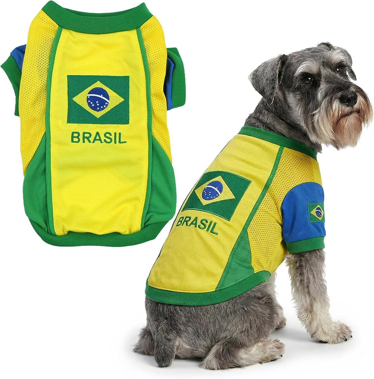 Parisian Pet Soccer Jersey for Dogs – Breathable Mesh Team Jersey, XS–5XL
