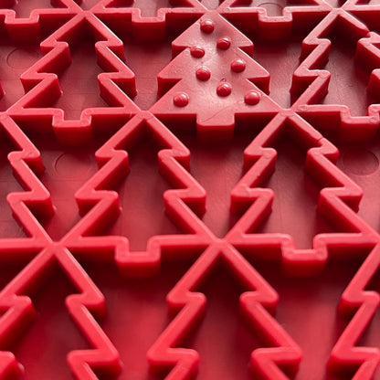"Peace" Christmas Tree emat - Enrichment Lick Mat for Dogs and Cats | Christmas Tree design | SodaPup