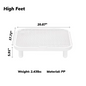 Cat Litter Mat Trapping Mat, Non-Slip Litter Mat for Cat, Litter Step Mat