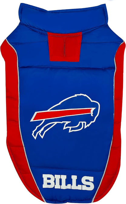 NFL Puffer Vest for Dogs & Cats – All Teams, XS–3XL