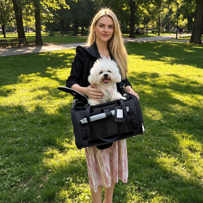 Mr. Peanut's Gold Series Standard Size Airline Compliant Expandable Pet Carrier V3.0
