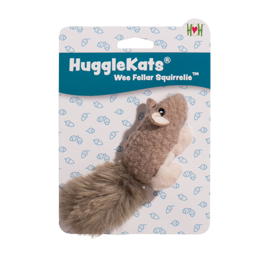 HuggleKats® Wee Fellar Squirrelie Cat Toy