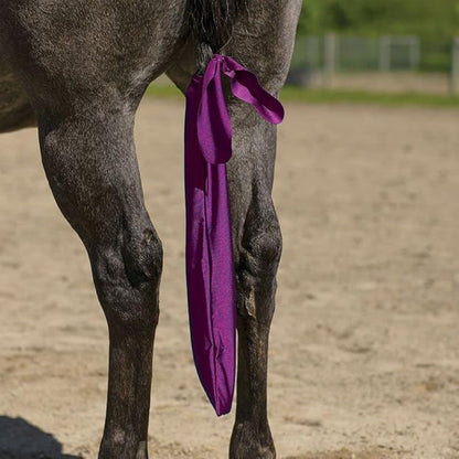 UltraFlex Lycra Tail Bag for Horses | Package of 3 | 24" Long | UV Protection | Smooth Stretch Fit | Keeps Tails Clean & Braided