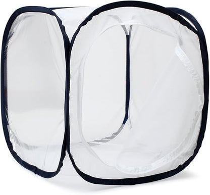 Insect and Butterfly Habitat Cage Terrarium Pop-up 12 X 12 X 12 Inches