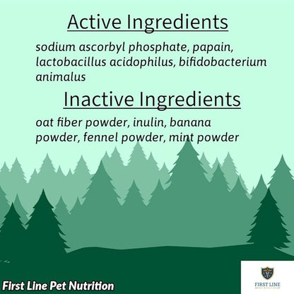 Gut Guard™ – Advanced Probiotic Formula for Herbivores, 100 Tablets, Banana Flavor (Rabbits, Guinea Pigs, Chinchillas, Hamsters)
