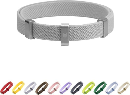 Safety Cat Collar and ID Tag Set - Elastic Quick Release, Non Breakaway Cat Collar Personalized Anodized Aluminum Engraved Pet Name Tag, Lightweight for Kitten Small Large Cats