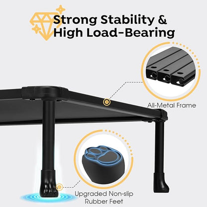Veehoo Chew Proof Elevated Dog Bed, Durable Raised Dog Training Platform, Platform Dog Beds for Large Dogs, Raised Pet Cot Training System for Place, Agility, Indoor or Outdoor, CWC2420CP