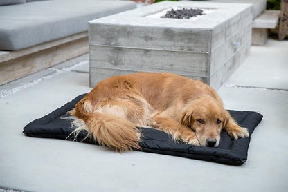 K9 Ballistics Tough Ripstop Dog Crate Pad - Durable & Machine Washable with Non-Skid Bottom and 120-Day Warranty, Fits 48" Wire Crates - X-Large, Blue Quartz
