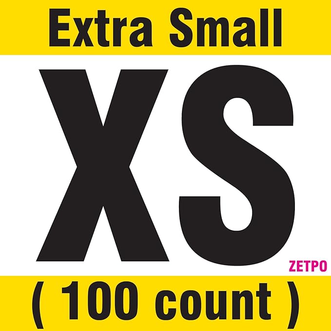 zetpo 100 pcs Cat Nail Caps | Cat Claw Covers | with Adhesives and Applicators (XS, 5X Blue Glitter Shades)