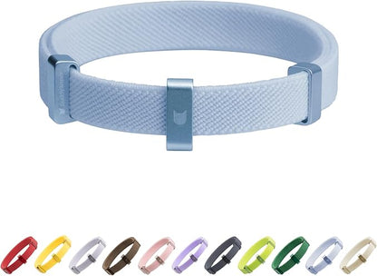 Safety Cat Collar and ID Tag Set - Elastic Quick Release, Non Breakaway Cat Collar Personalized Anodized Aluminum Engraved Pet Name Tag, Lightweight for Kitten Small Large Cat
