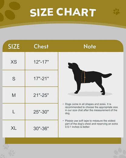 MIDOG No-Pull Dog Harness | Adjustable & Reflective Pet Harness Leash Set for Small Medium Large Dogs Walking, Training| No Choke, Front Clip, Soft Padded Vest with Easy Control Handle - Purple, L