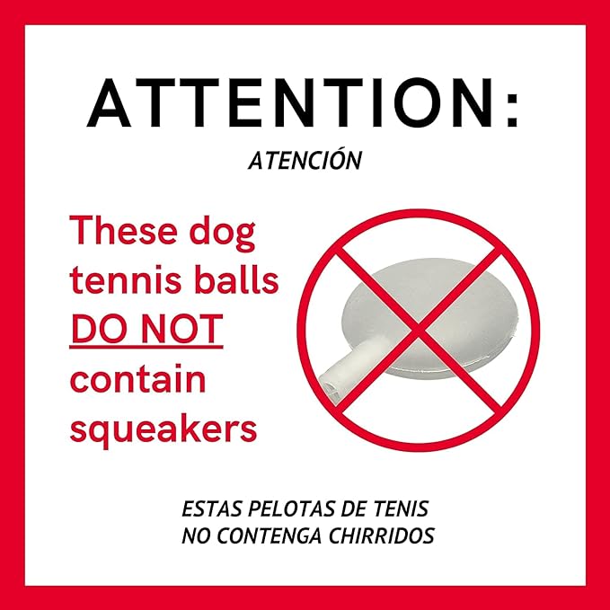 Midlee Orange/Black Dog Halloween Tennis Balls- Set of 6