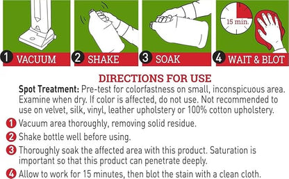 Nature’s Miracle Carpet Shampoo, Deep-Cleaning Pet Stain And Odor Remover, 64 Ounces