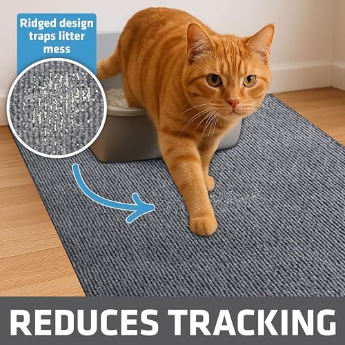 Drymate Cat Litter Box Mat, Litter Trapping Mat