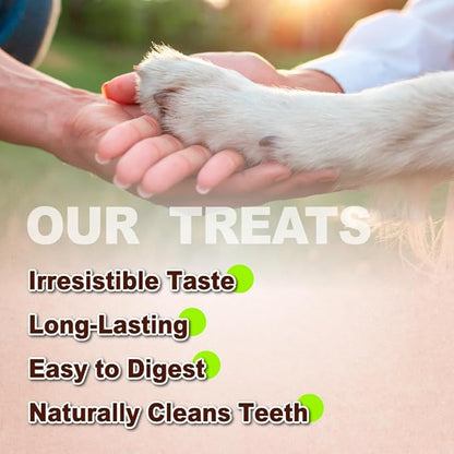 Afreschi Natural Turkey Tendon Strip 10 Units/Box, All Natural Human Grade Puppy Chew, USA-Sourced Turkey Tendon, Hypoallergenic, Easy to Digest, Rawhide Alternative