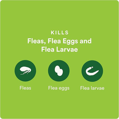 Plus Flea Prevention for Cats, Cat and Kitten Treatment & Control, Small and Large, Fast Acting Waterproof Topical Drops, 6 Month Supply