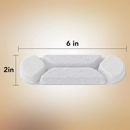 UPSKY 2.25Gal Elevated Dog Water Fountain Filter, 5 Pcs Replacement Filters, Multi-Layer Filtration System Carbon Filters Compatible with 8.5L/2.25Gal 4 Heights Adjustable Fountain