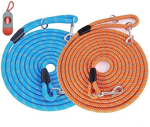 Long Dog Leash for Dog Training 15FT/30FT/50FT, Dog Rope