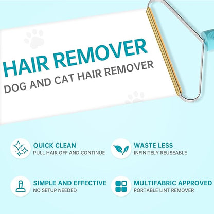 Cleaner Pro Fabric Shaver - Pet Hair Remover for Rugs, Couch, Carpet & Pet Towers (2pack)