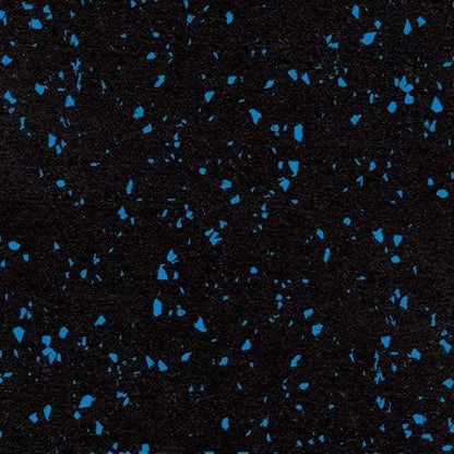 American Floor Mats 1/4in (7mm) Thick 10% Blue 4' x 13' Heavy Duty Rubber Rolls, Protective Exercise Mats, Home Gym Rubber Flooring