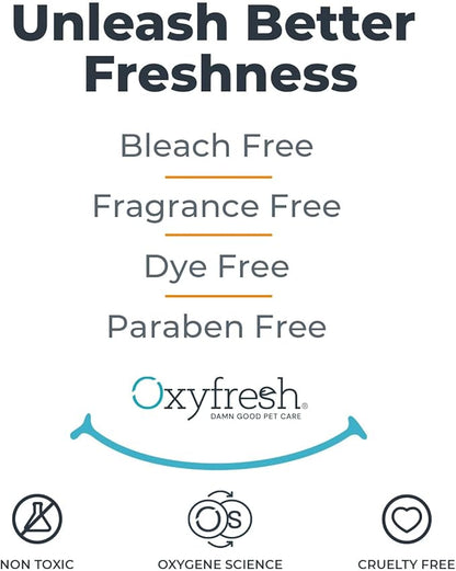 Oxyfresh Advanced Pet Stain Remover & Urine Odor Eliminator – Fast Acting Pet Odor Eliminator for All Surfaces - Best Way to Remove Stains - Dog & Cat Urine Neutralizer