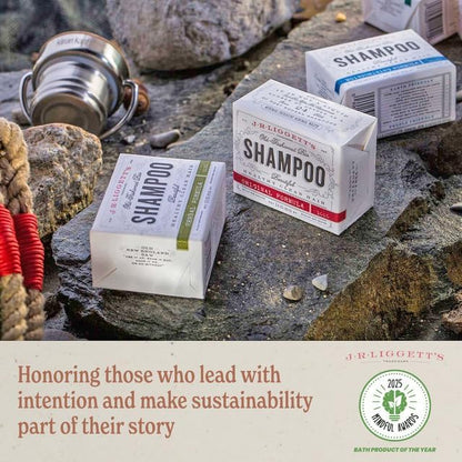 JR Liggett’s Natural Dog Shampoo Bar for Sensitive Skin - 100% Detergent Free, Non-GMO & Biodegradable - Tear-Free, Hypoallergenic Formula Soothes Dry Itchy Skin - Safe for Puppies - 3.5 oz Bar