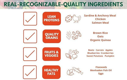 Bench & Field Holistic Natural Healthy Kitty Cat Treats | Crunchy Fish-Shaped Bites | Delicious Seafood Flavored Snack, 3-Ounce Bottle