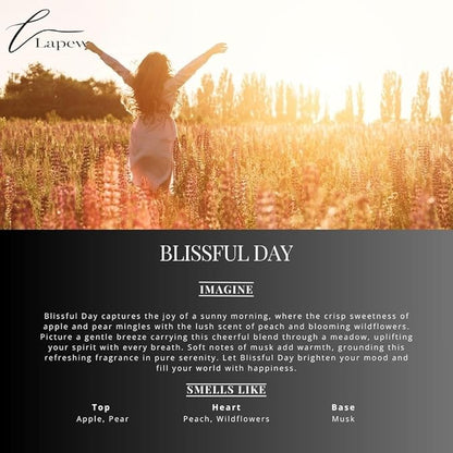 Blissful Day Carpet Freshener Powder Refill 36 oz | Powerful Odor Eliminator for Home | Upholstery Deodorizer | Carpet Deodorizer | Pet Urine | Cat Litter Box | Beautiful Day Fragrance