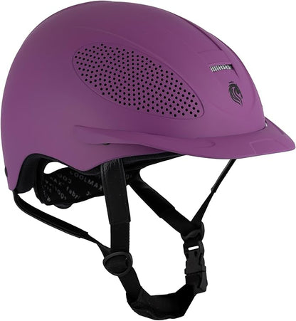 Equinavia Skylar Horse Riding Helmet – Lightweight Equestrian Helmet with Airflow Vents, Adjustable Dial & Removable Liner, ASTM F1163-23/SEI Certified