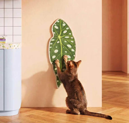 Sisal Botanical Leaf Cat Wall Scratcher