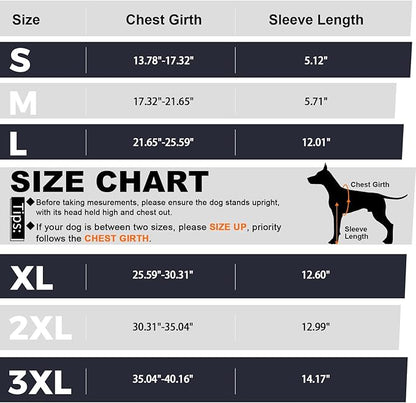 IDOMIK Dog Recovery Suit, Dog Surgery Recovery Suit Front Legs, Comfy Joint Leg Sleeves After Surgery, Elbow Braces Protector for Leg Injuries & Joint Pain, Cone Collar Alternatives,Navy,3XL