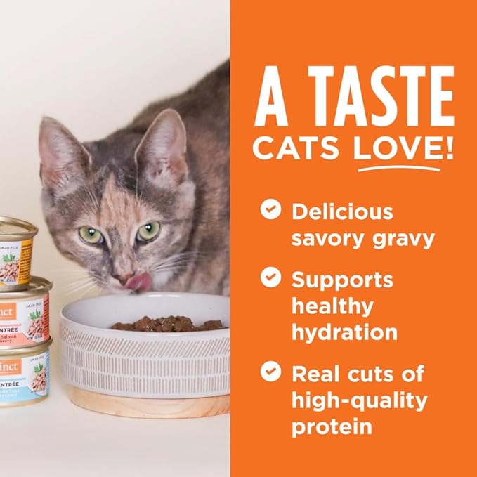 Instinct Flaked Entrée Wet Canned Cat Food - Rabbit, 5.5 oz. Cans (Pack of 12)