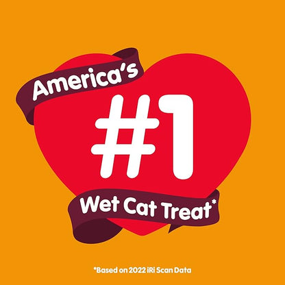 Hartz Delectables Bisque Lickable Cat Treats, Tuna & Salmon, 12 Count