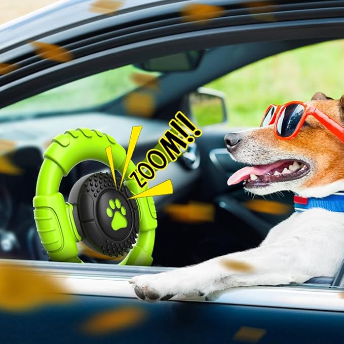 Indestructible Nylon Dog Chew Toy – Durable Squeaky Toy for Aggressive Chewers, All Sizes