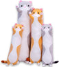 Plush Long Cat Body Pillow