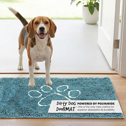 DGS Dirty Dog Doormat Runner Microfiber Mud & Water Trapping Floor Mat