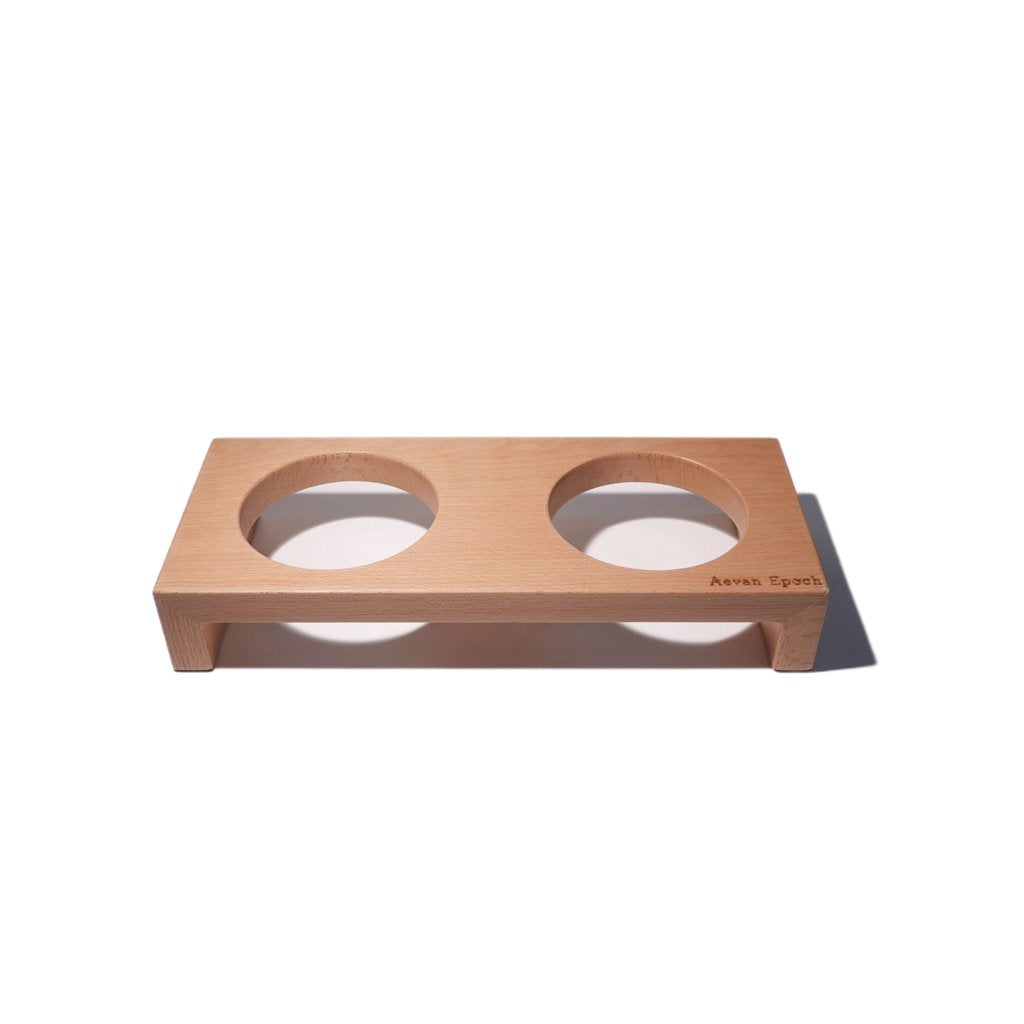 Aevan Epoch | Solid Wood Pet Bowl Stands
