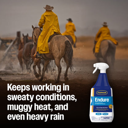Endure Sweat Resistant Fly Spray For Horses 32 oz.