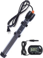 Adjustable Aquarium Heater with Thermometer – 6 Sizes