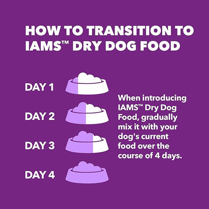IAMS Advanced Health Skin & Coat Adult Dry Dog Food Chicken and Salmon Recipe, 13.5 lb. Bag
