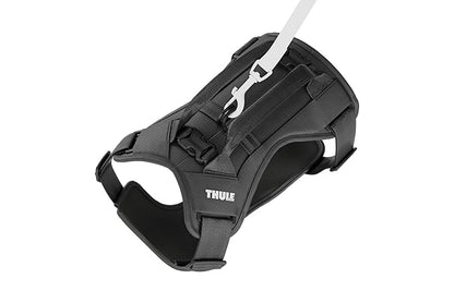 Thule Cappy Dog Harness M - Crash-Tested for Safety - Seatbelt passthrough - Adjustable & Easy to Clean - Padded Breathable mesh Panels - Leash Loop - Step-in Design
