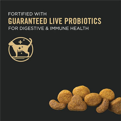 Purina Pro Plan High Protein Cat Food With Probiotics for Cats, Chicken and Rice Formula - 16 lb. Bag