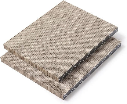Hide & Scratch: Cat Scratcher Pad Pack; Cat Scratch Pad Refills for Hide & Scratch Scratcher Box (2 Pack)