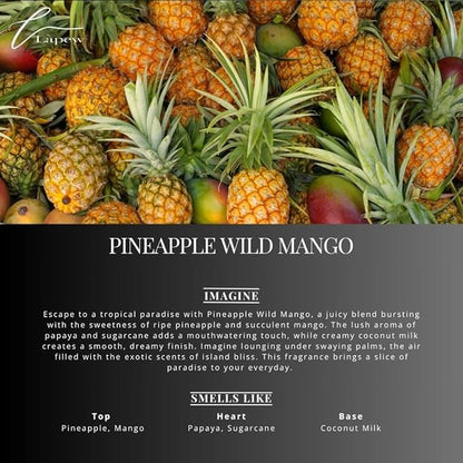 Pineapple Wild Mango Carpet Freshener Powder Refill 36 oz | Powerful Odor Eliminator for Home | Upholstery Deodorizer | Carpet Deodorizer | Pet Urine | Cat Litter Box