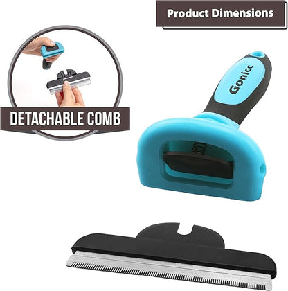 Gonicc PDT- 1001 Professional Pet De Shedding comb Tool Blue