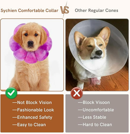Cat Collar Soft, Adjustable Soft Protective Neck Cats Recovery Cone After Surgery