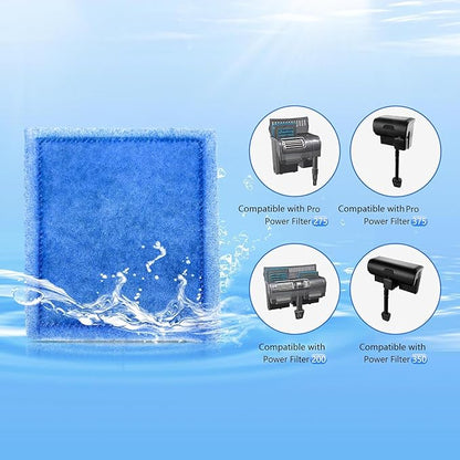 24 Pack Aquarium Rite-Size C Filter Cartridges Compatible with PRO Power Filters 275/375,Power Filters 200/350
